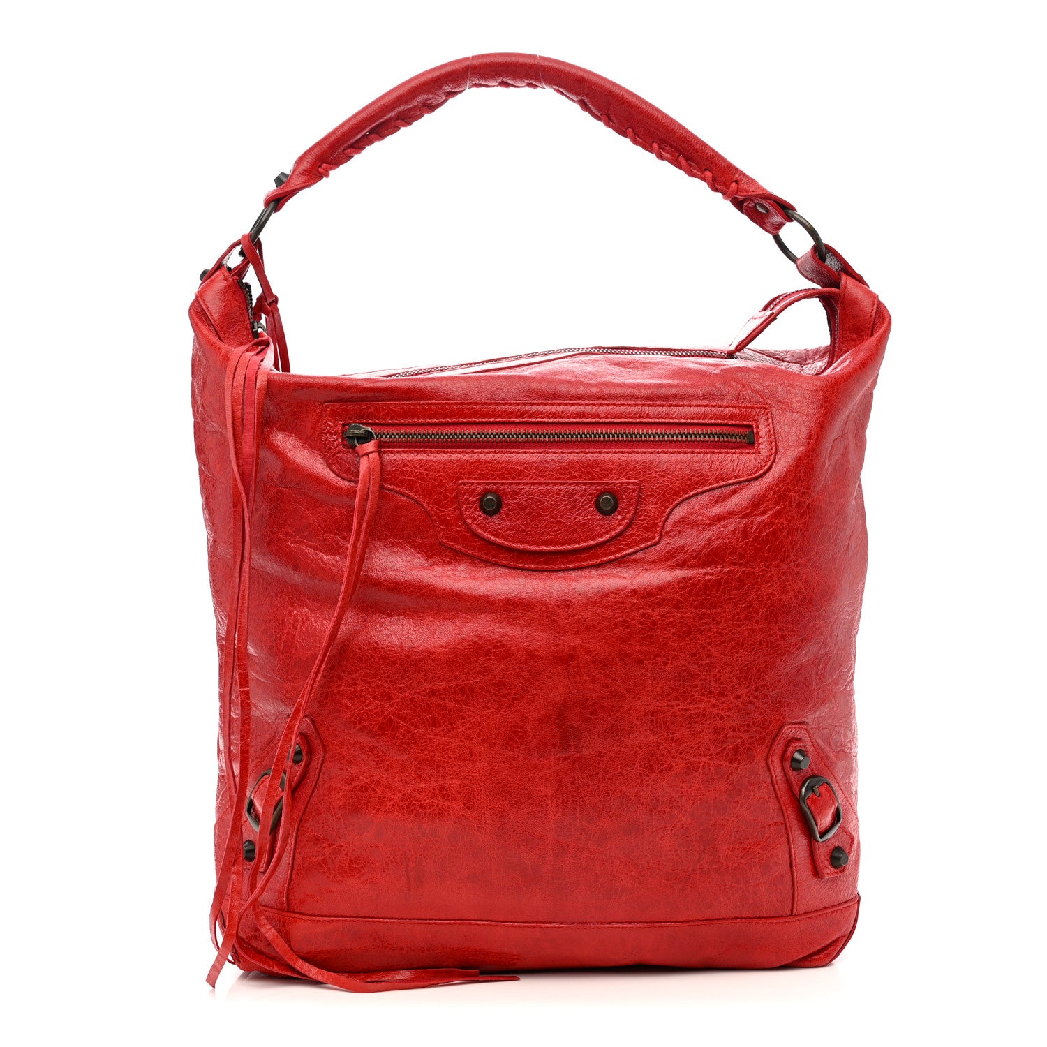 Balenciaga Agneau Classic Hardware Day Hobo Rubisse 1 of 10