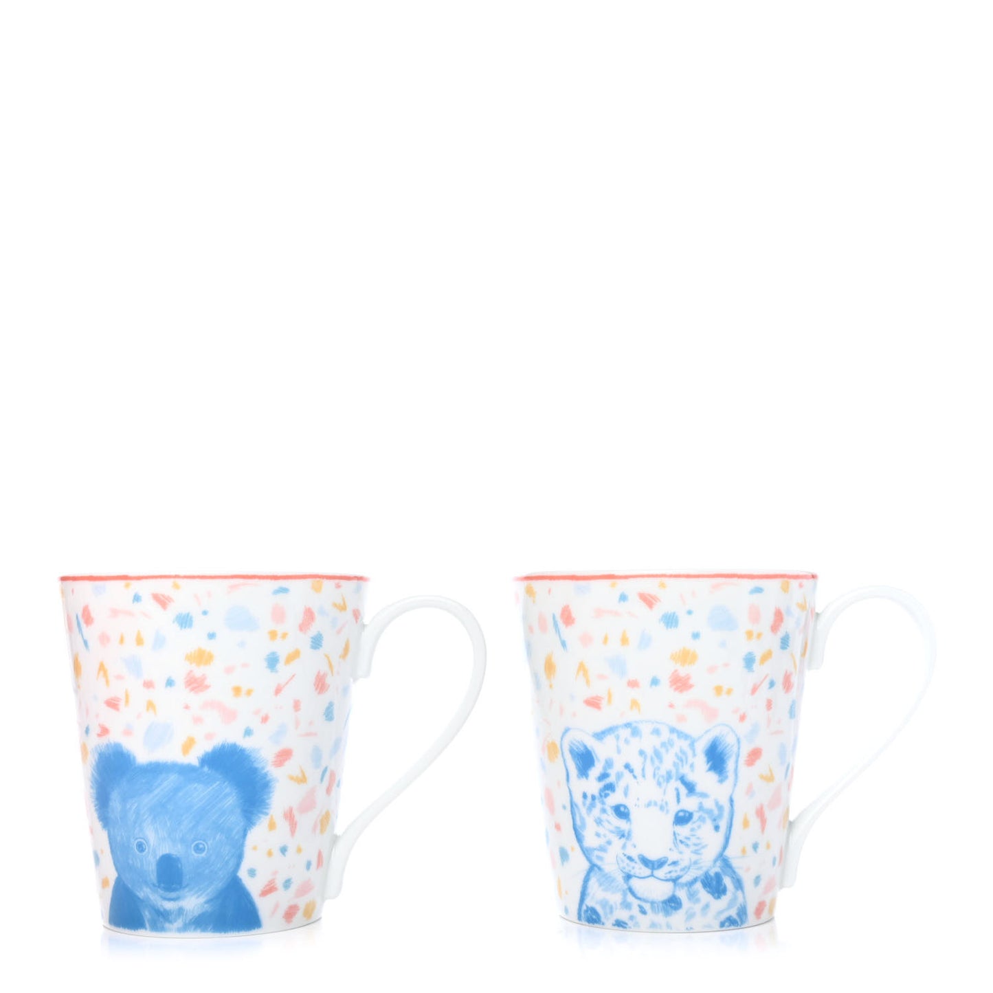 Porcelain Passe-Passe Mug Set of 2