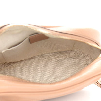 Gucci Pebbled Calfskin Small Soho Disco Bag Camelia 4 of 9