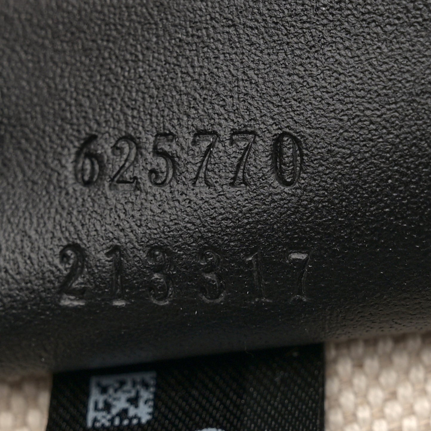 Calfskin GG Tennis Embossed Double Buckle Backpack Black