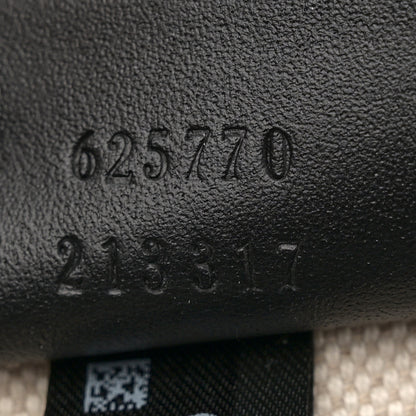 Gucci Calfskin GG Tennis Embossed Double Buckle Backpack Black 7 of 11