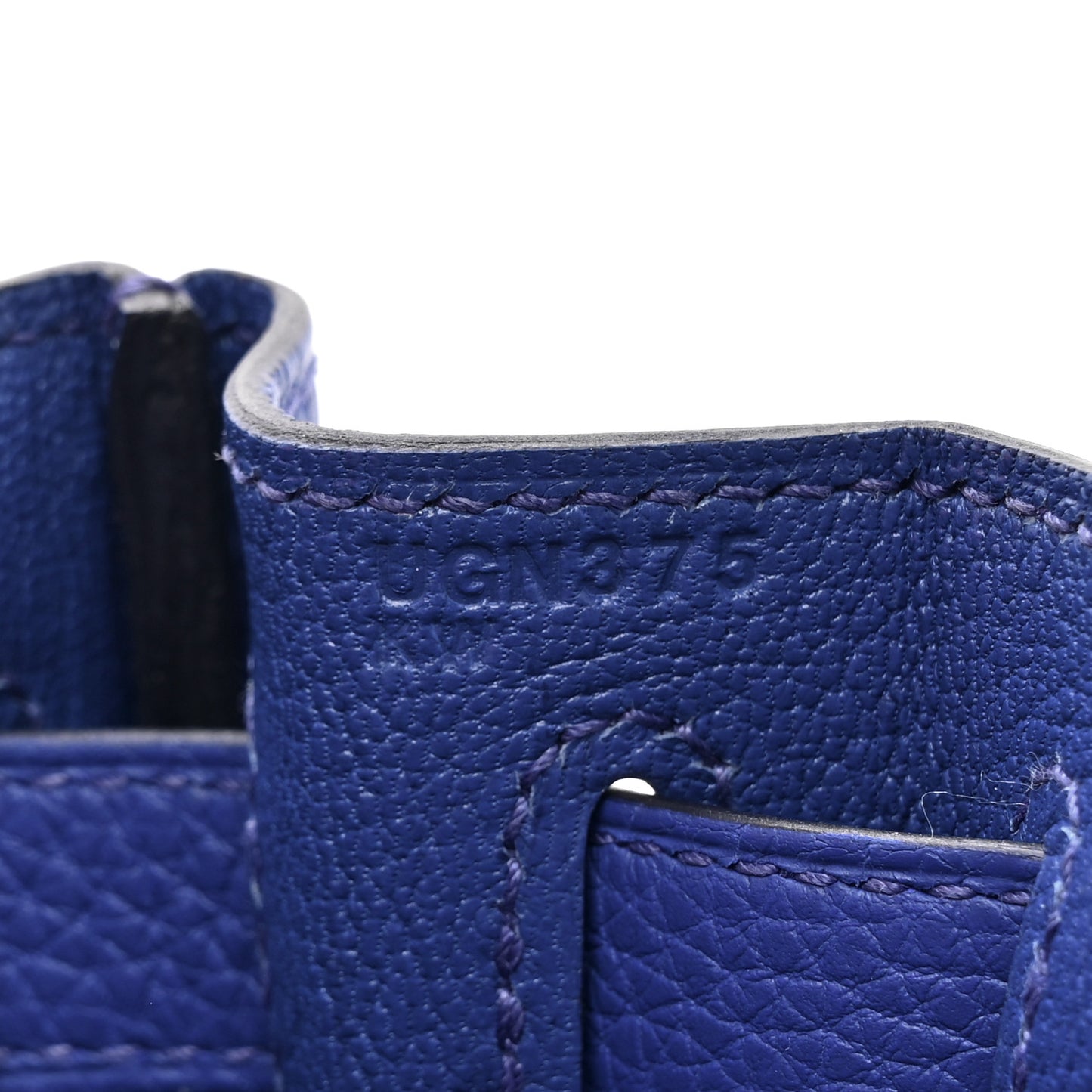 Togo Kelly Retourne 28 Bleu Royal