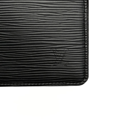 Louis Vuitton Epi Small Ring Agenda Cover Black 7 of 9