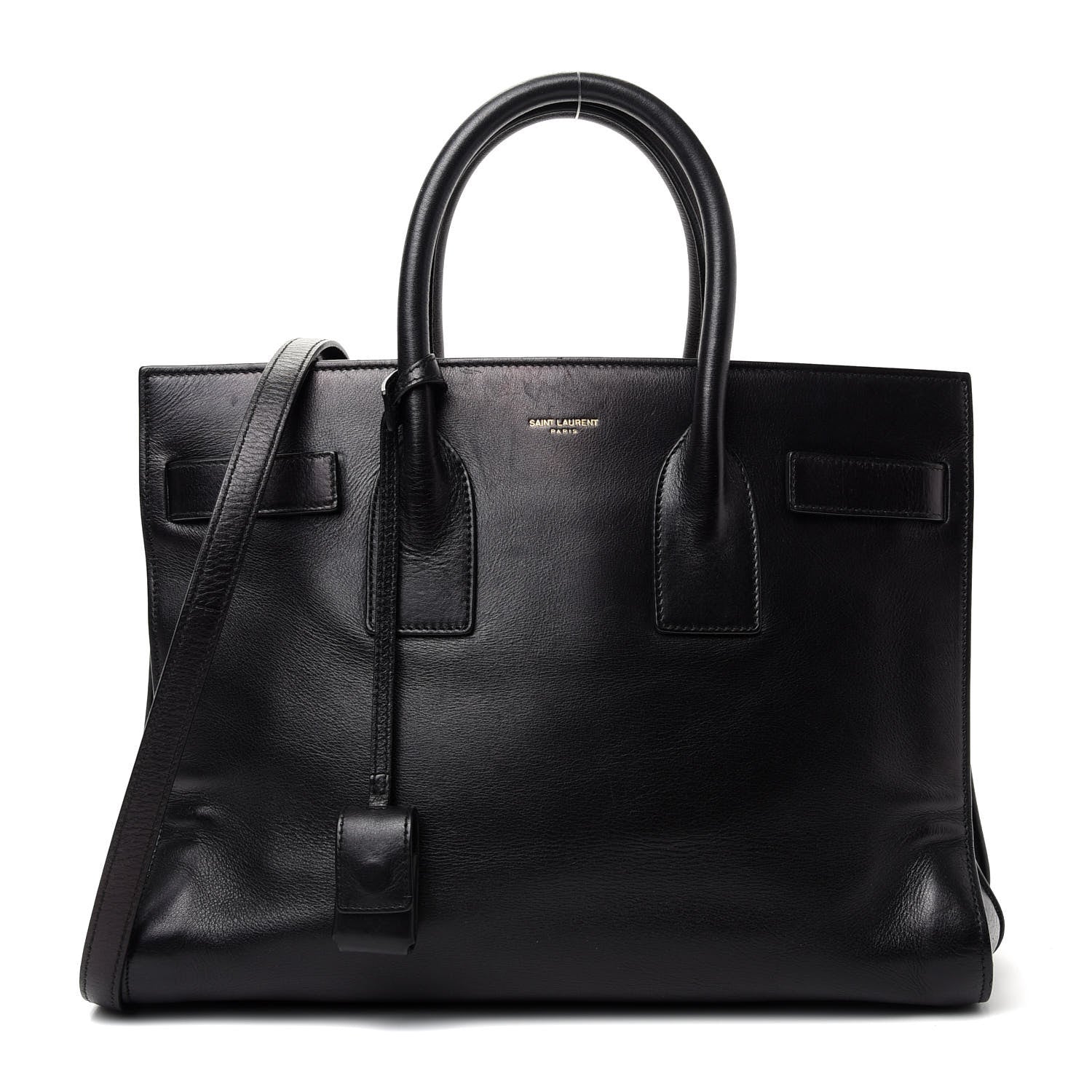 Saint Laurent Calfskin Small Sac De Jour Black 1 of 9