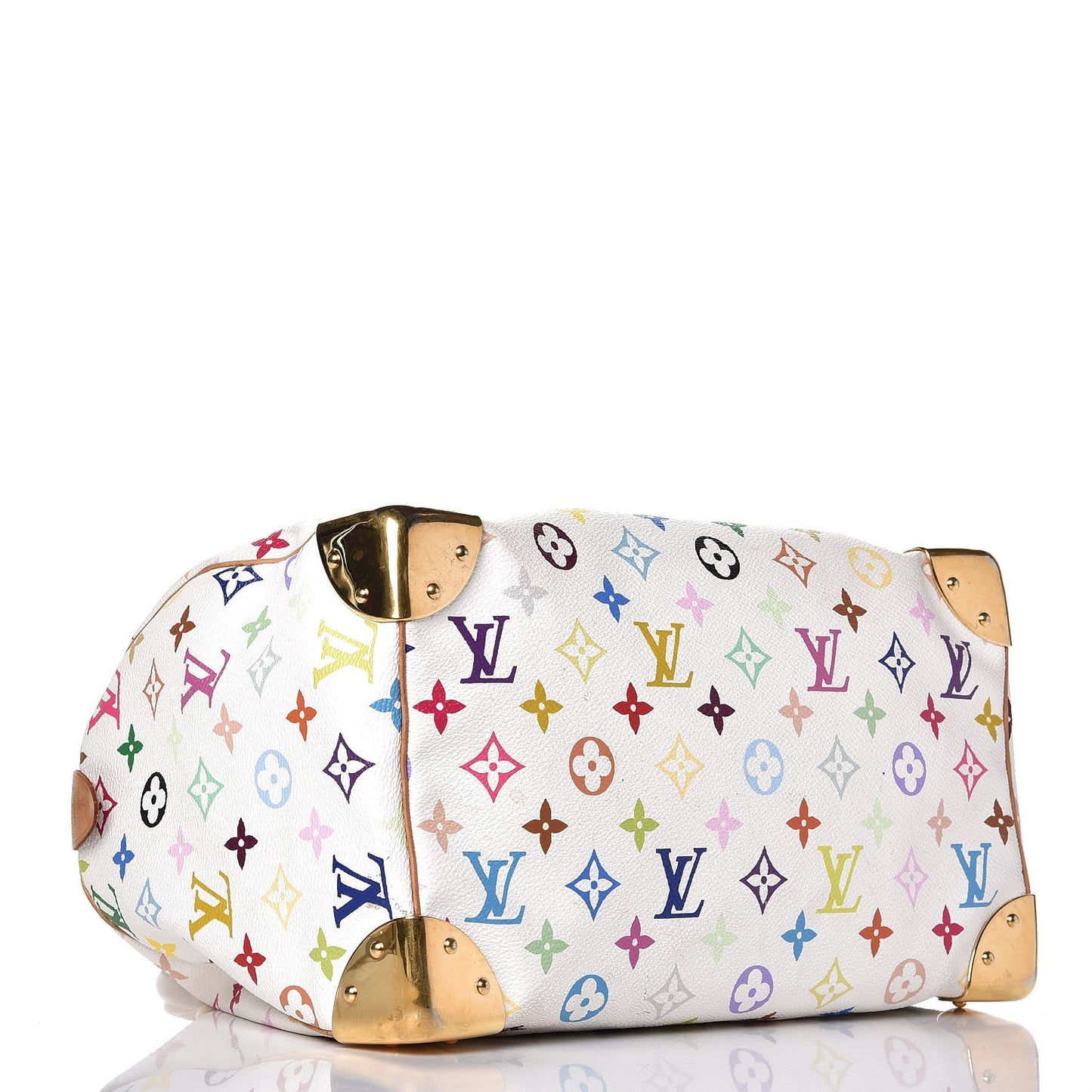 Monogram Multicolor Speedy 30 White