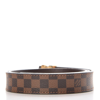 Louis Vuitton Mini Damier Ebene 25mm LV Initiales Belt 80 32 3 of 8