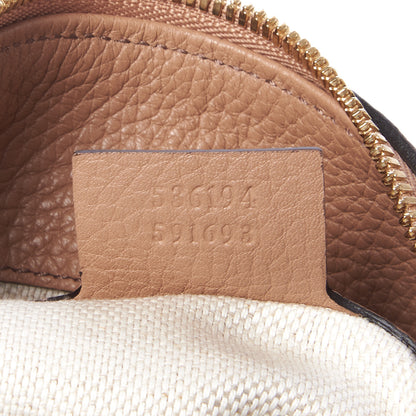 Gucci Pebbled Calfskin Large Soho Hobo Camelia 9 of 9