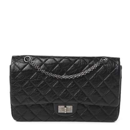 Chanel Aged Calfskin Quilted 2.55 Reissue 226 Flap Black 1 of 10