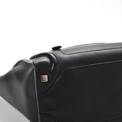 Celine Smooth Calfskin Micro Luggage Black 12 of 17