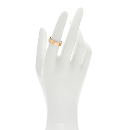 Cartier 18K Pink Gold 5.5mm LOVE Ring 53 6.5 2 of 5