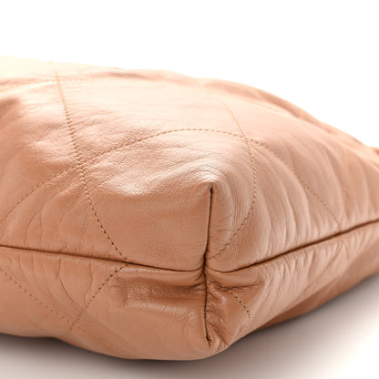 Chanel Shiny Calfskin Quilted Chanel 22 Camel 11 of 11