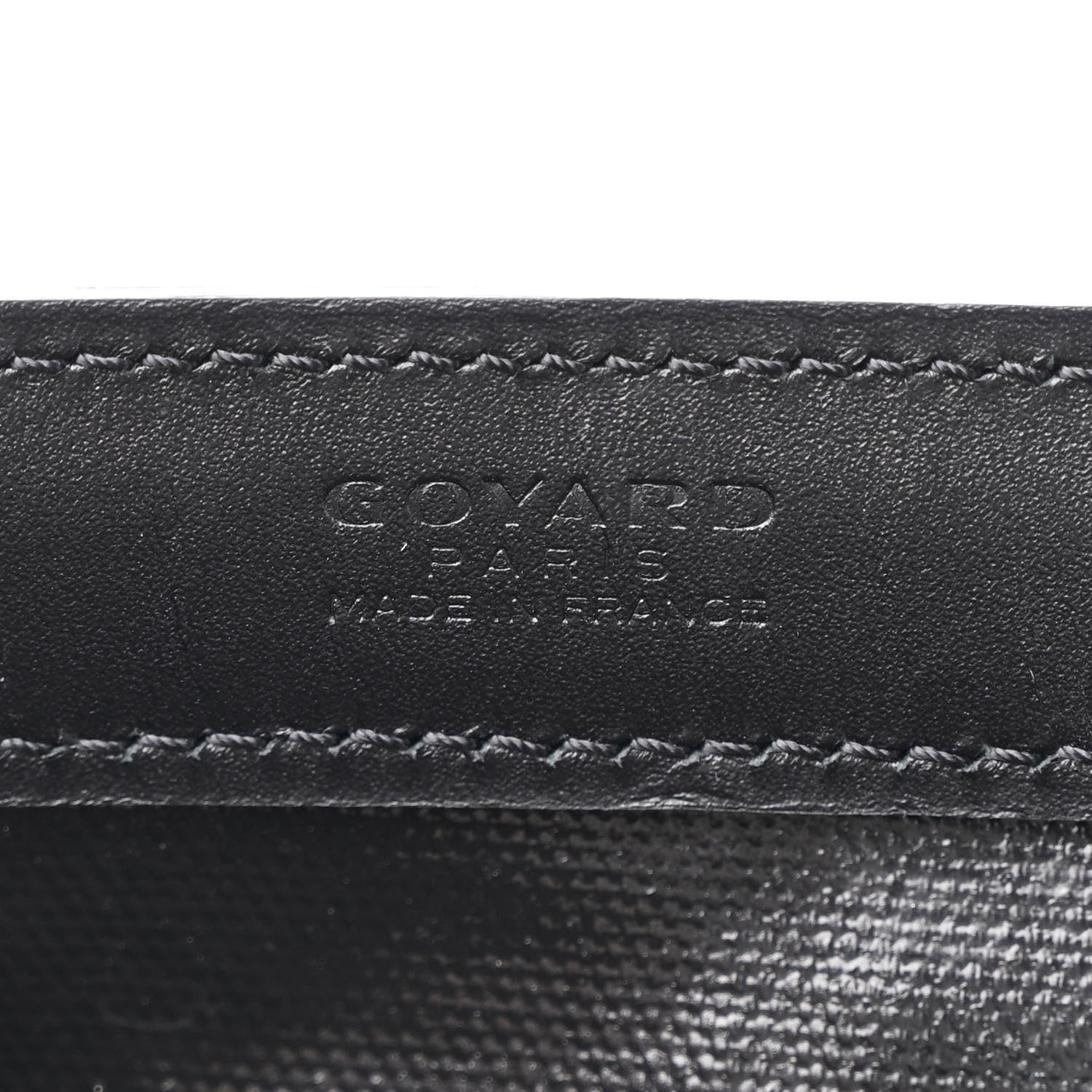 Goyard Goyardine Bellechasse PM Black 6 of 10