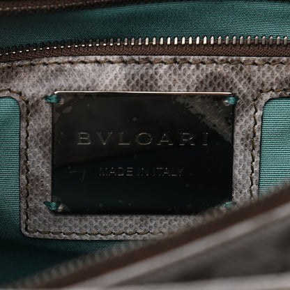 Bulgari Karung Serpenti Forever Medium Shoulder Bag Beige Brown 7 of 10