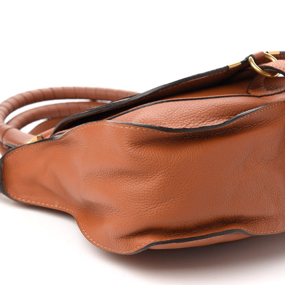 Chloe Calfskin Medium Marcie Satchel Tan 6 of 10