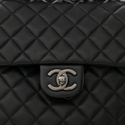 Chanel Lambskin Quilted Large Urban Spirit Backpack Black 8 of 10
