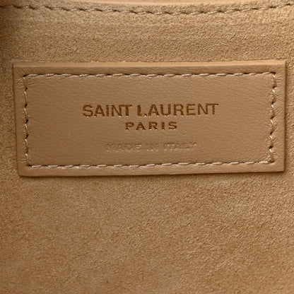 Saint Laurent Smooth Calfskin Le 5 A 7 Hobo Dark Beige 6 of 10