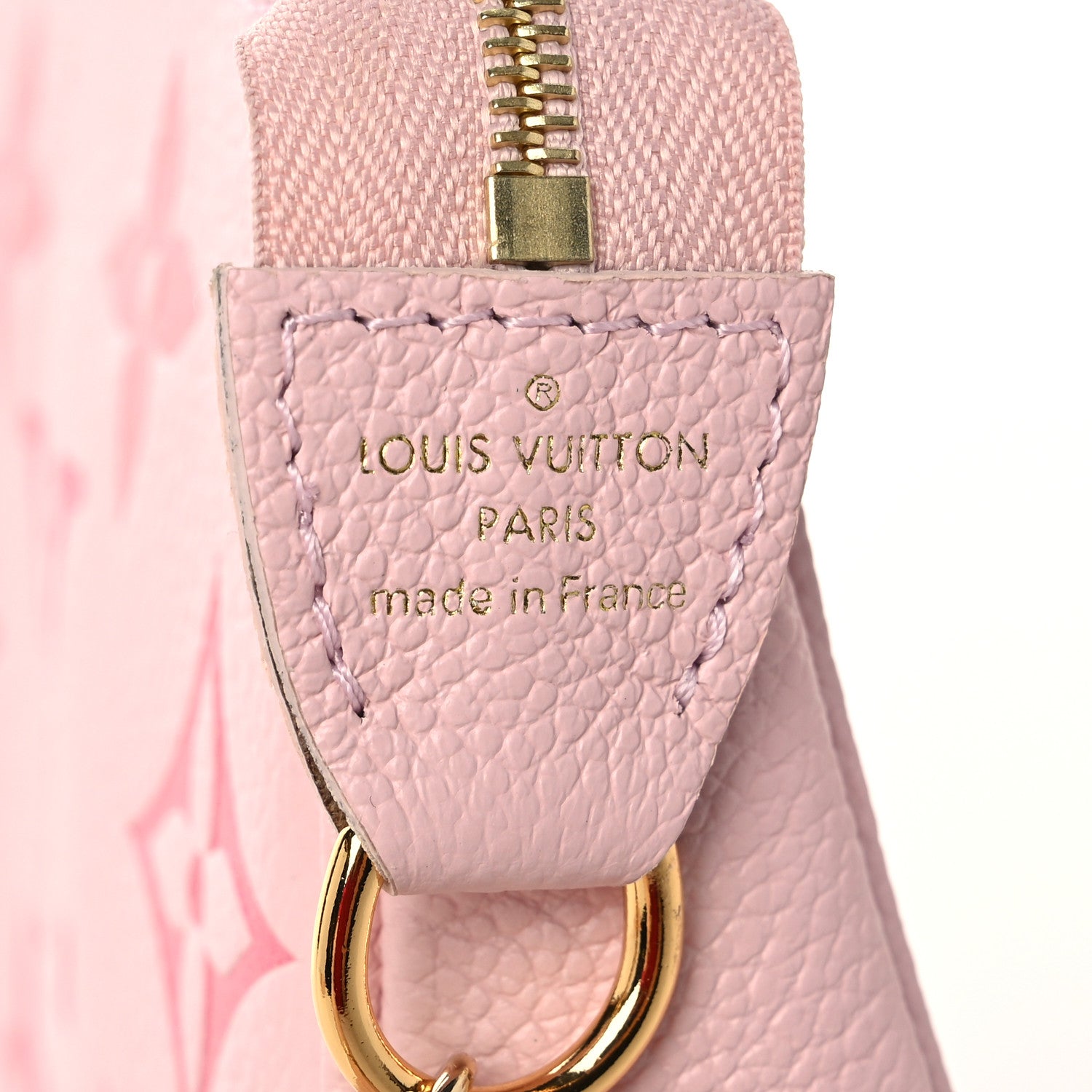 Louis Vuitton Empreinte Monogram Giant By The Pool Mini Pochette Accessories Bouton De Rose 6 of 9