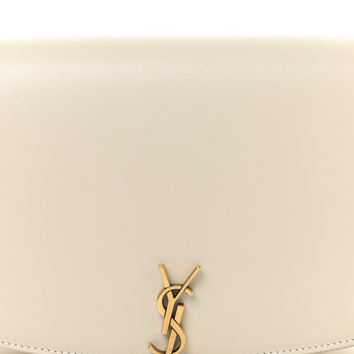 Box Calfskin Mini Voltaire Shoulder Bag Crema soft