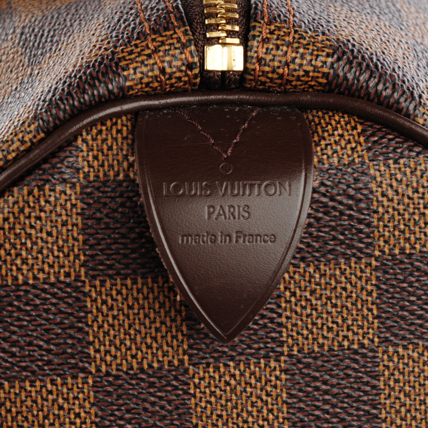 Louis Vuitton Damier Ebene Speedy 30 5 of 8