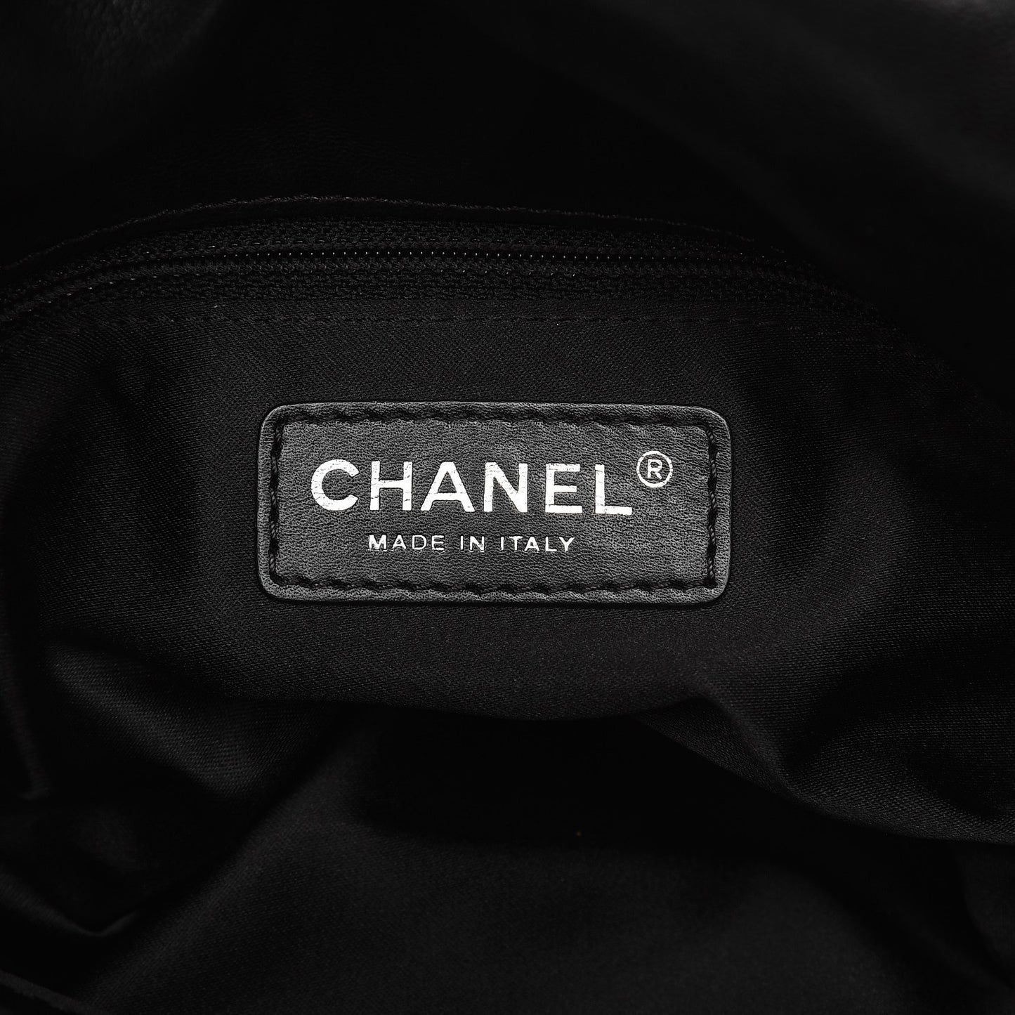 Lambskin Quilted Maxi 3 Flap Black