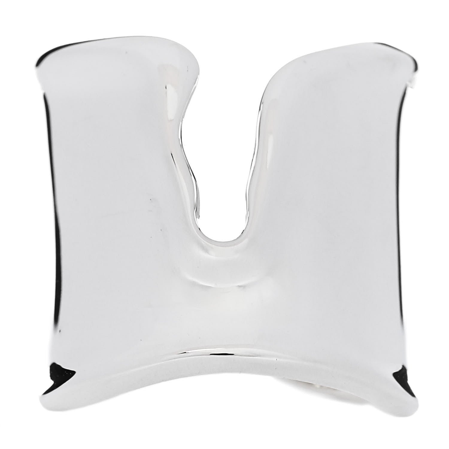 Tiffany Sterling Silver Elsa Peretti Split Ring 57 8 1 of 5