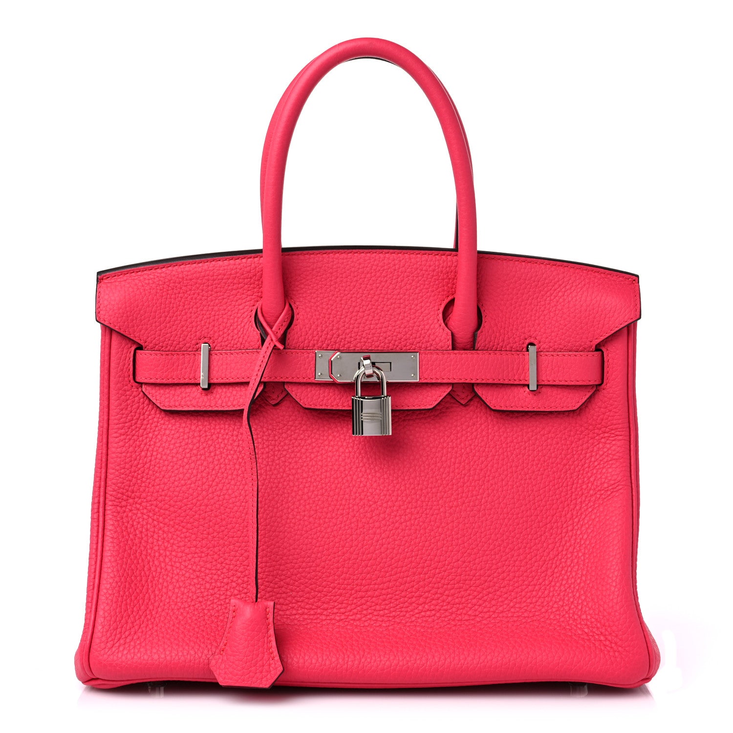 Hermes Taurillon Clemence Birkin 30 Rose Extreme 1 of 9