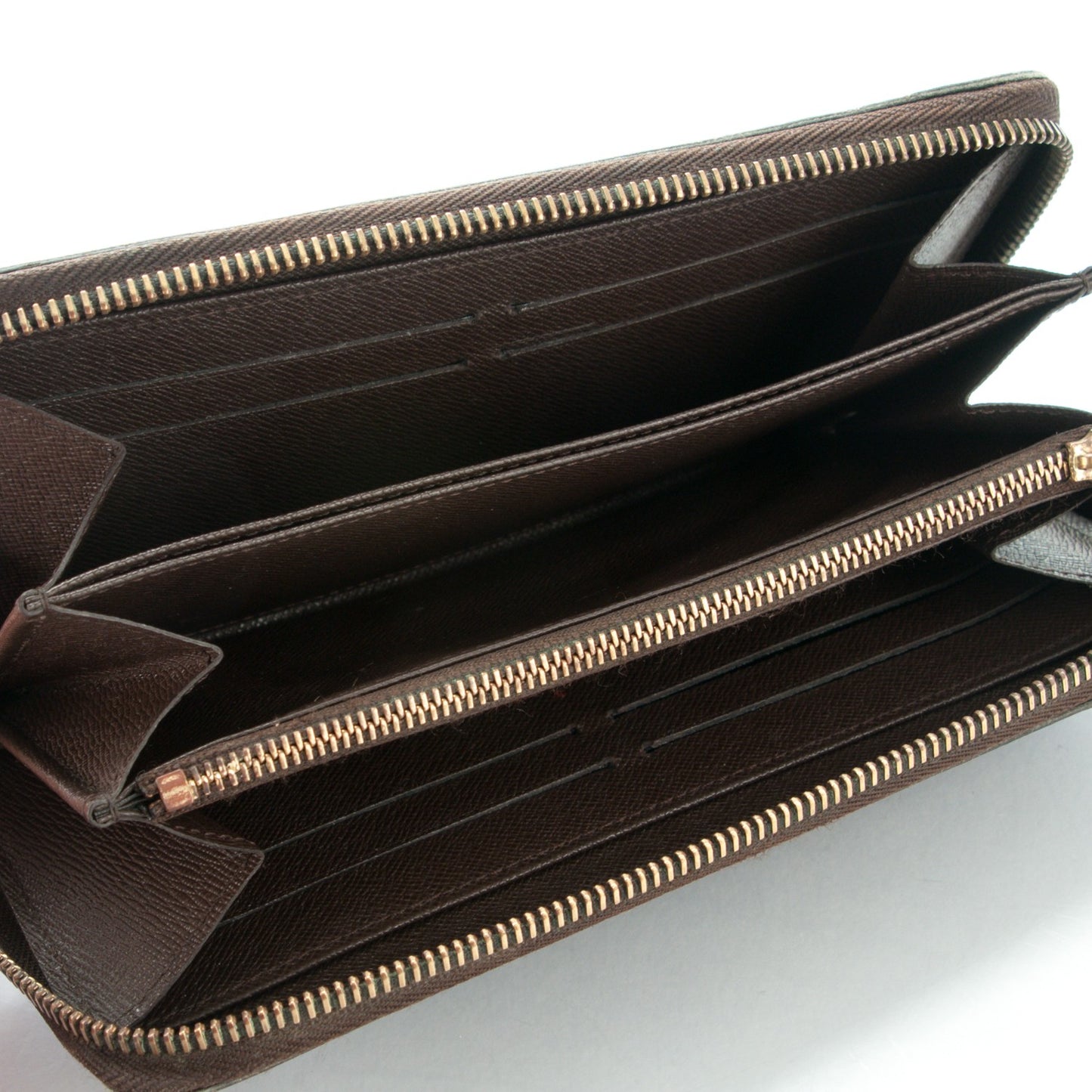 Damier Ebene Zippy Wallet
