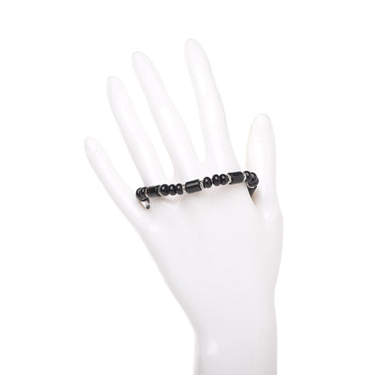 John Hardy Sterling Silver Banded Agate Classic Chain Bead Bracelet 2 of 6