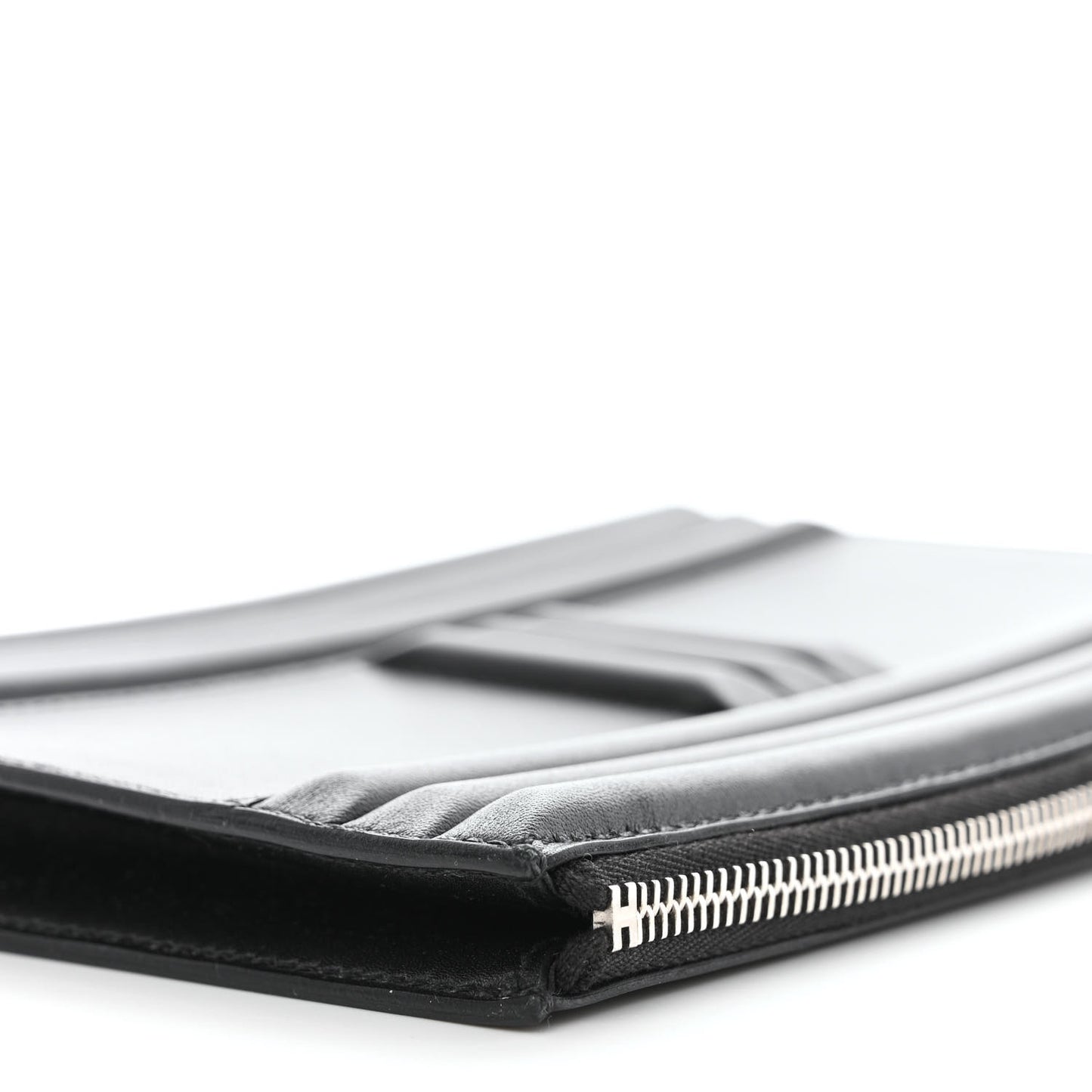 Tadelakt Kelly Cadena Clutch Black