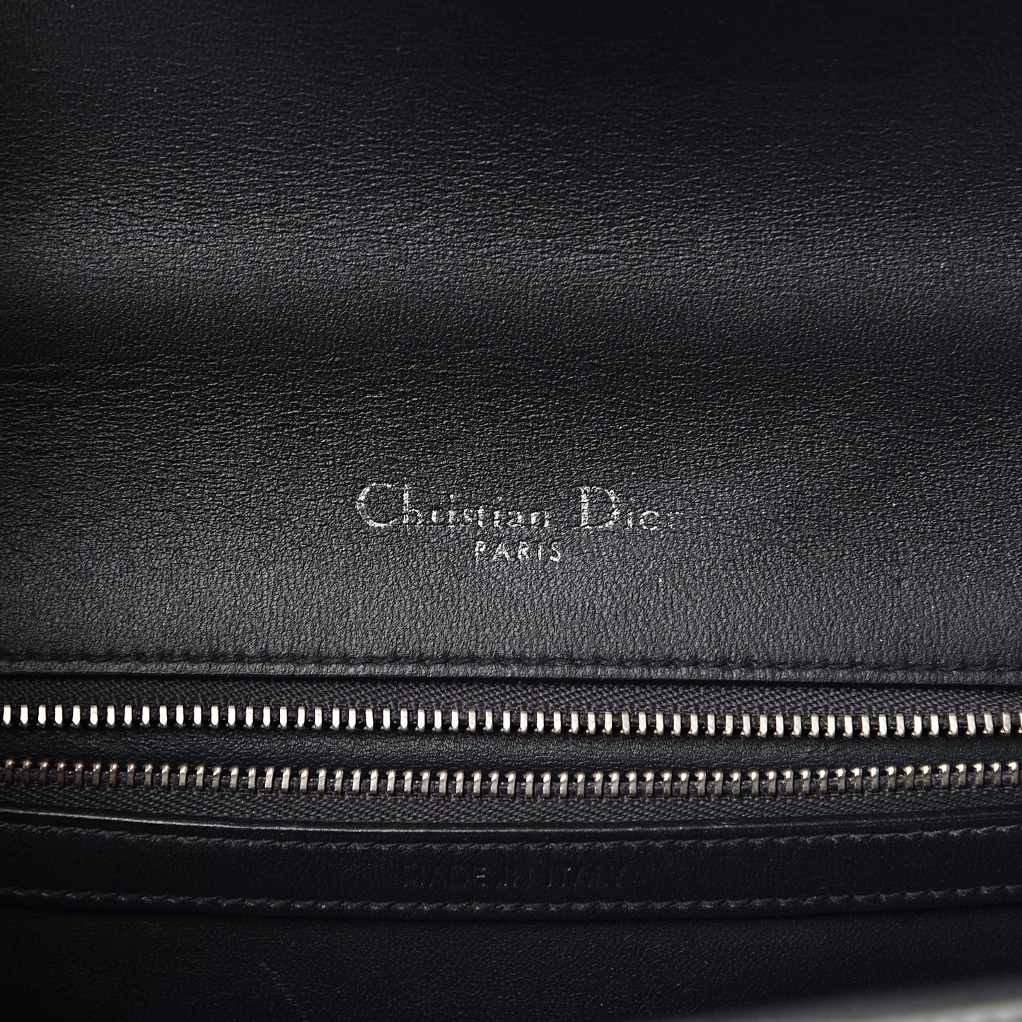 Metallic Patent Micro-Cannage Medium Diorama Flap Bag Silver