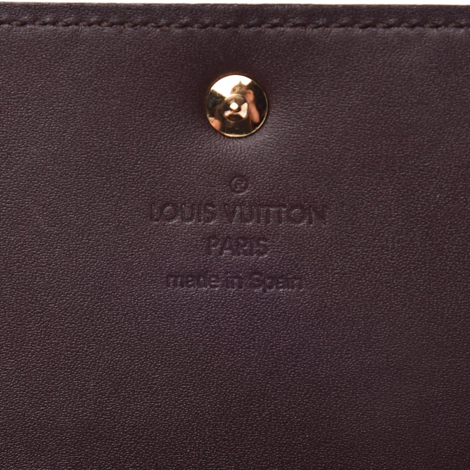 Louis Vuitton Vernis Business Card Holder Amarante 6 of 6