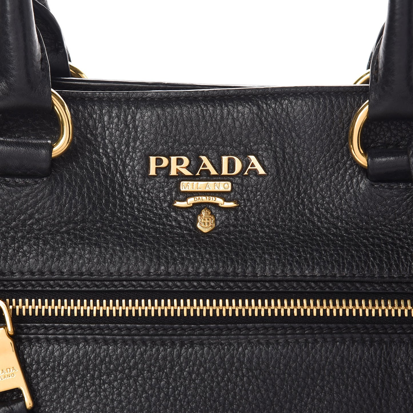 Vitello Phenix Shopping Bag Black