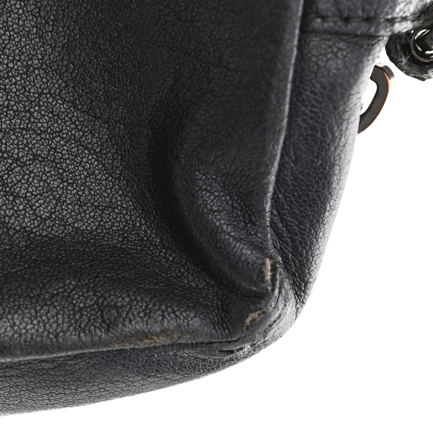Lambskin Monogram Small Lou Camera Bag Asphalt