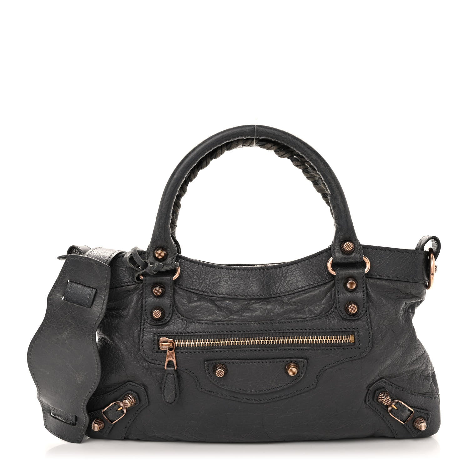 Balenciaga Agneau Giant 12 Rose Gold Hardware First Gris Tarmac 4 of 11