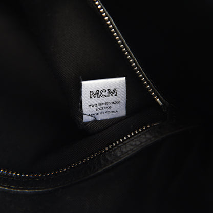 MCM Calfskin Ottomar Large Klara Hobo Black 6 of 10