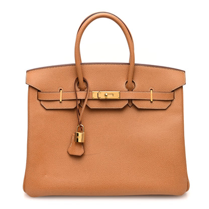 Hermes Vache Liegee Birkin 35 Naturelle 1 of 10