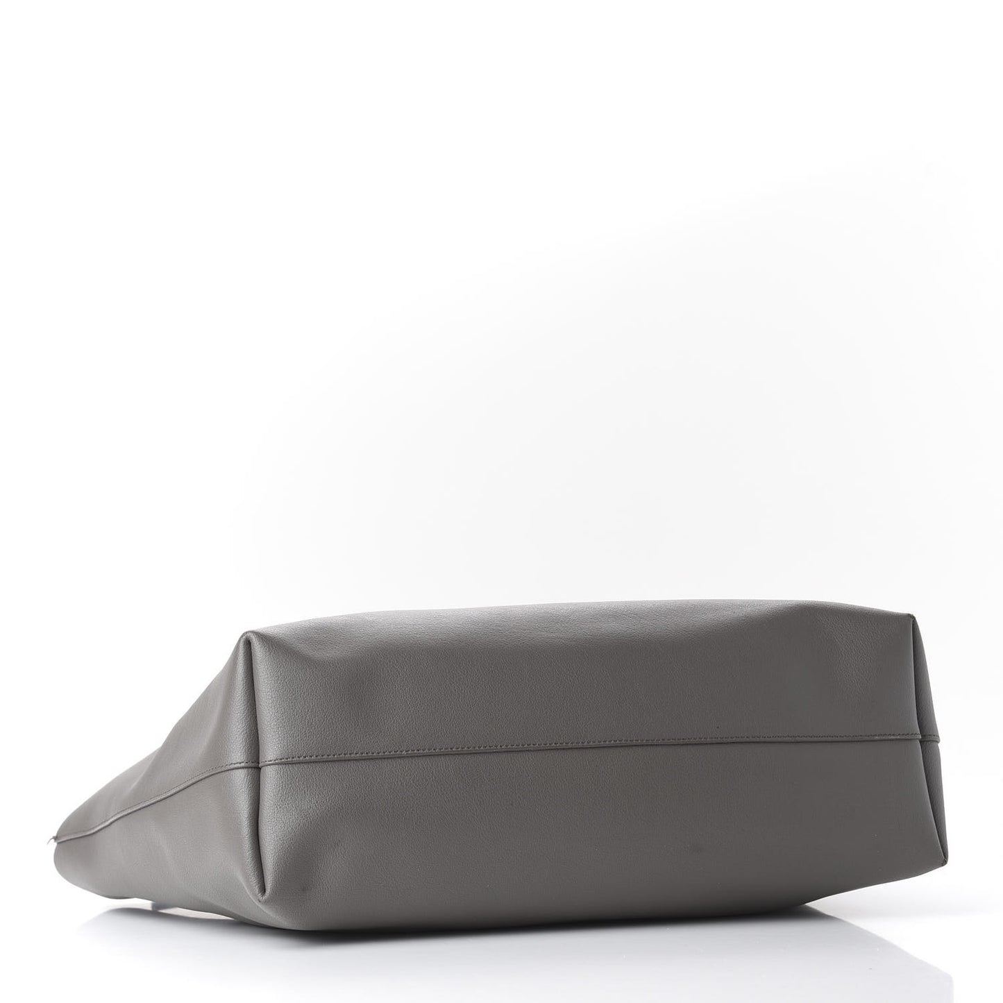 Calfskin Large Shopping Tote Fog
