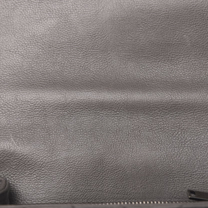 Saint Laurent Matelasse Chevron Monogram Medium College Bag Gray 23 of 23