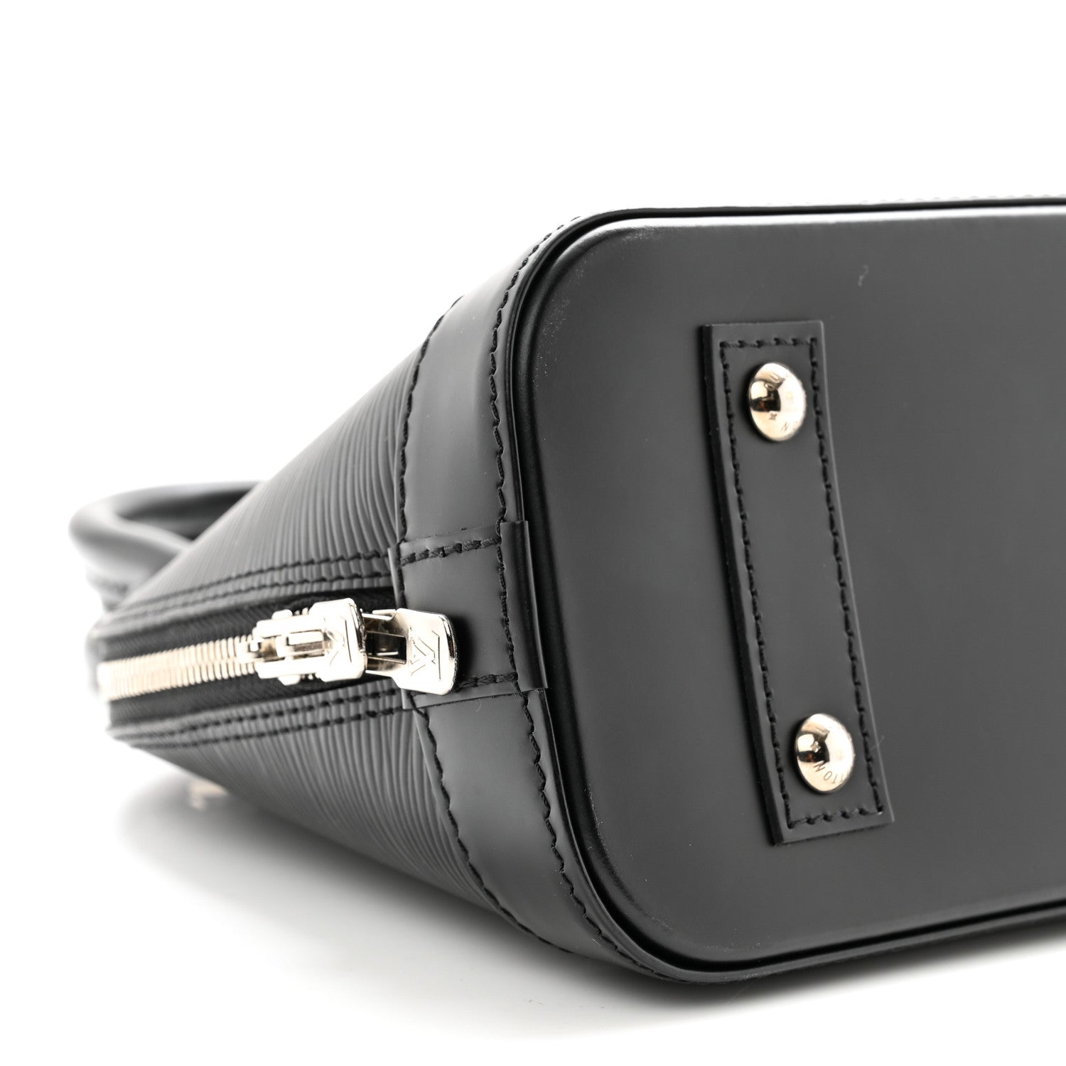 Louis Vuitton Epi Jacquard Alma BB Black 7 of 9