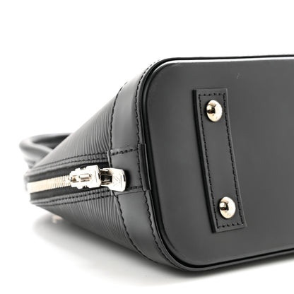 Louis Vuitton Epi Jacquard Alma BB Black 7 of 9