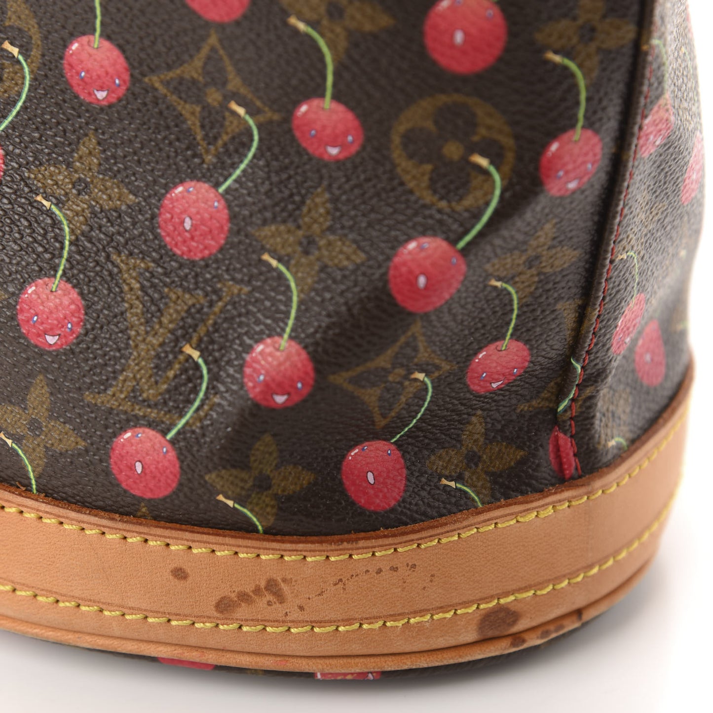 Monogram Cerises Bucket Bag