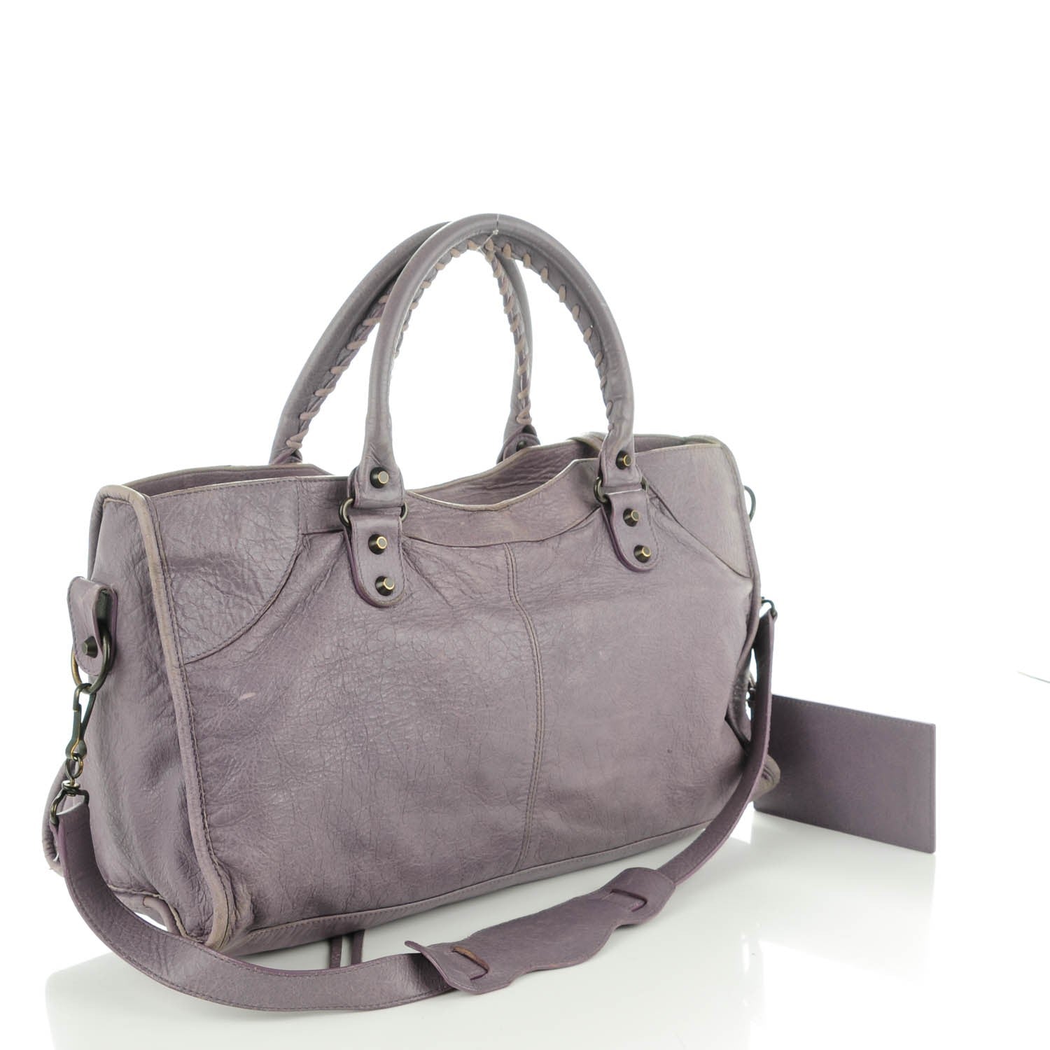 Balenciaga Agneau Classic Hardware Part Time Glycine 3 of 9