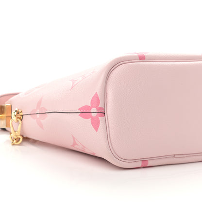 Louis Vuitton Empreinte Monogram Giant By The Pool Marshmallow Hobo PM Bouton De Rose 9 of 16