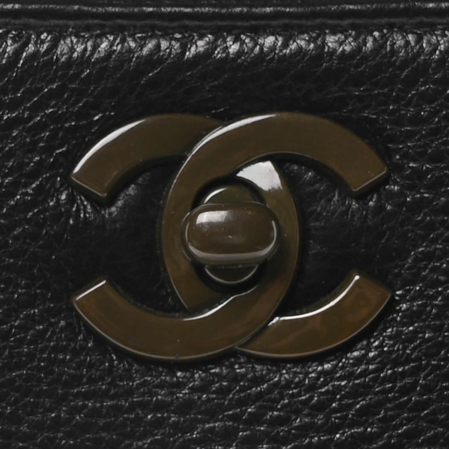 Chanel Caviar Shoulder Bag Black 7 of 9