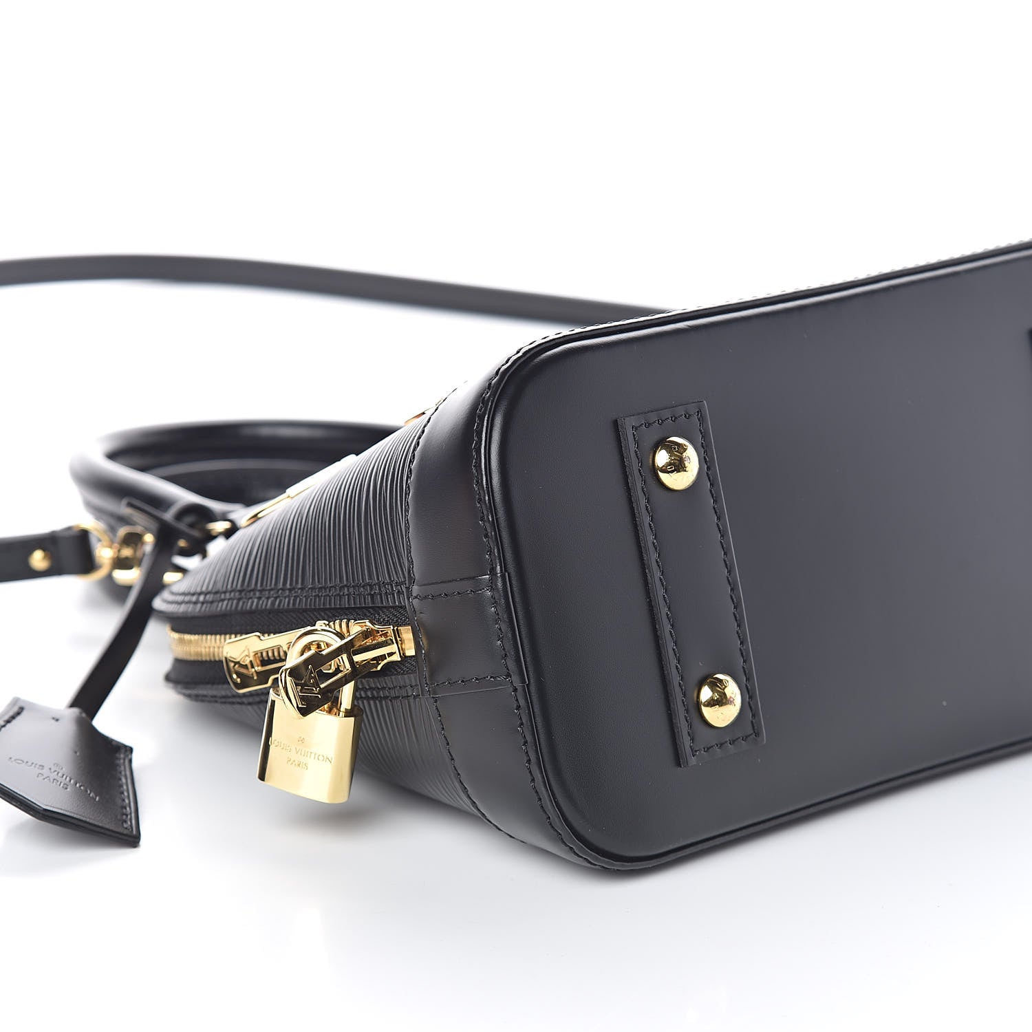 Louis Vuitton Epi Love Lock Alma BB Black 8 of 10