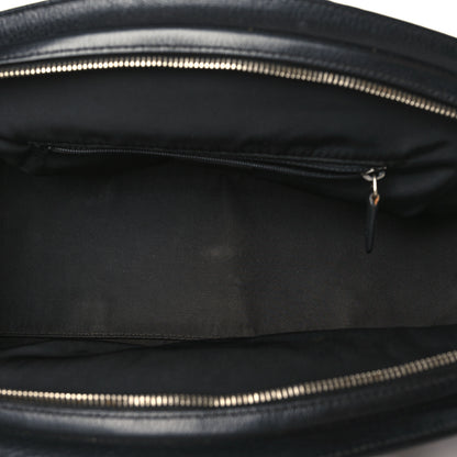 Christian Dior Monogram Vintage Flowers Frame Satchel Black 5 of 11