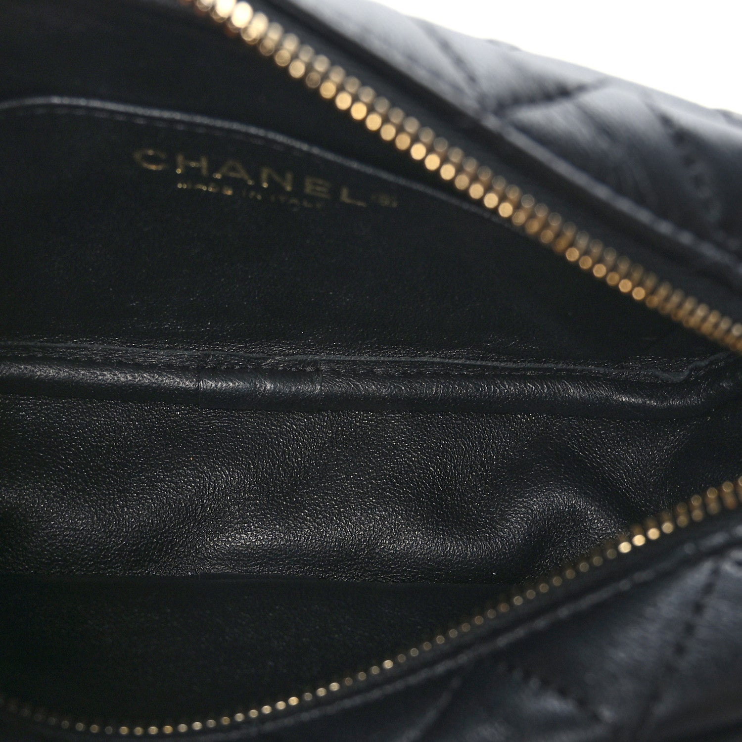 Chanel Lambskin Quilted Small Timeless Camera Case Black 5 of 9