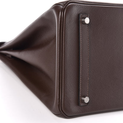 Hermes Epsom Birkin 35 Chocolate 35 of 38