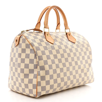 Louis Vuitton Damier Azur Speedy 30 3 of 11