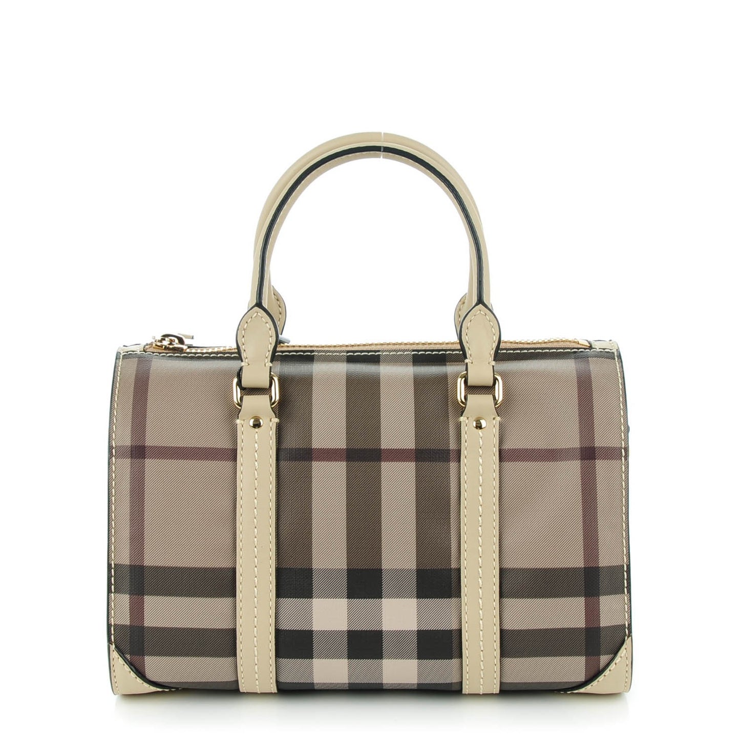 Smoked Check Small Chester Bowling Bag Trench